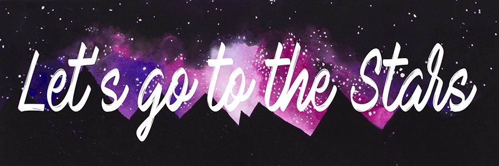 Lets Go To The Stars art print by Amaya for $57.95 CAD