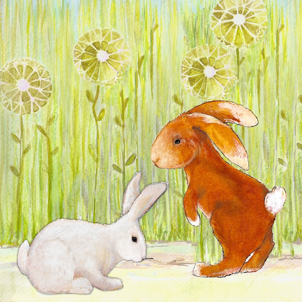 The Bunnies I art print by Diannart for $57.95 CAD