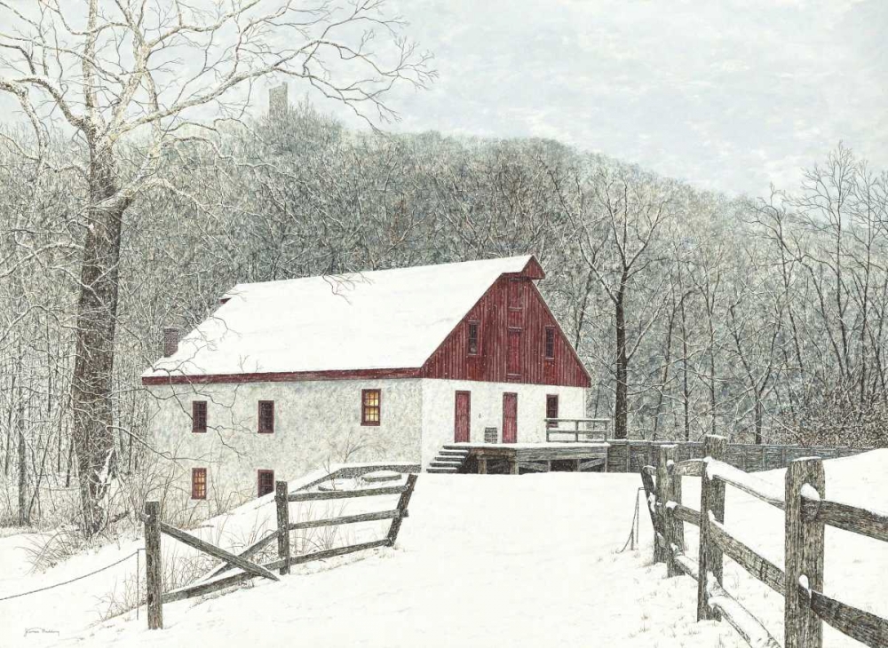 Grist Mill art print by James Redding for $57.95 CAD