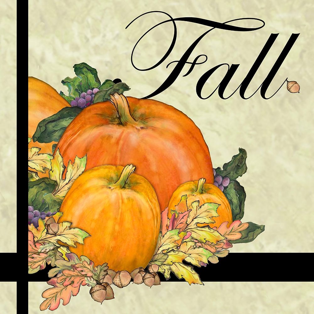 Fall Pumpkins art print by Diannart for $57.95 CAD