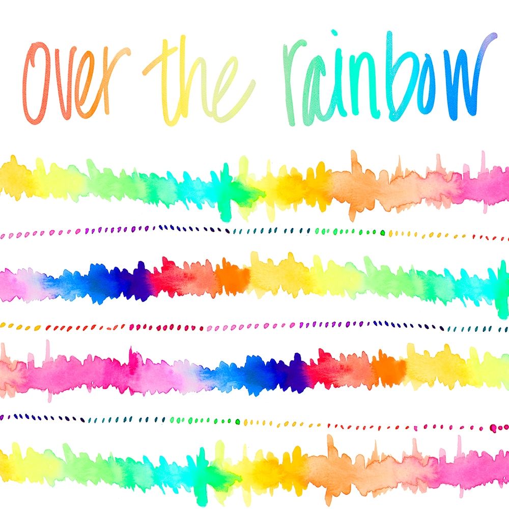 Over The Rainbow art print by Nola James for $57.95 CAD