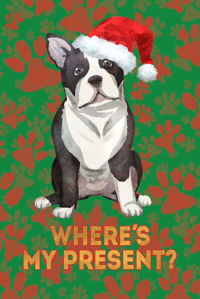 Santas Best Friend art print by SD Graphics Studio for $57.95 CAD