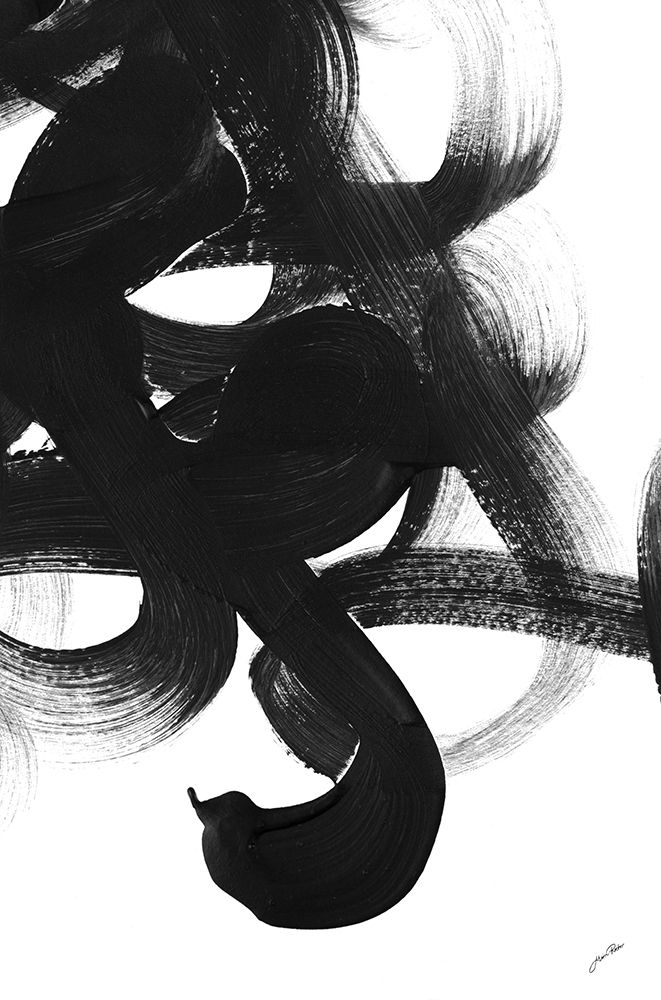 Noir Strokes I art print by Gina Ritter for $57.95 CAD