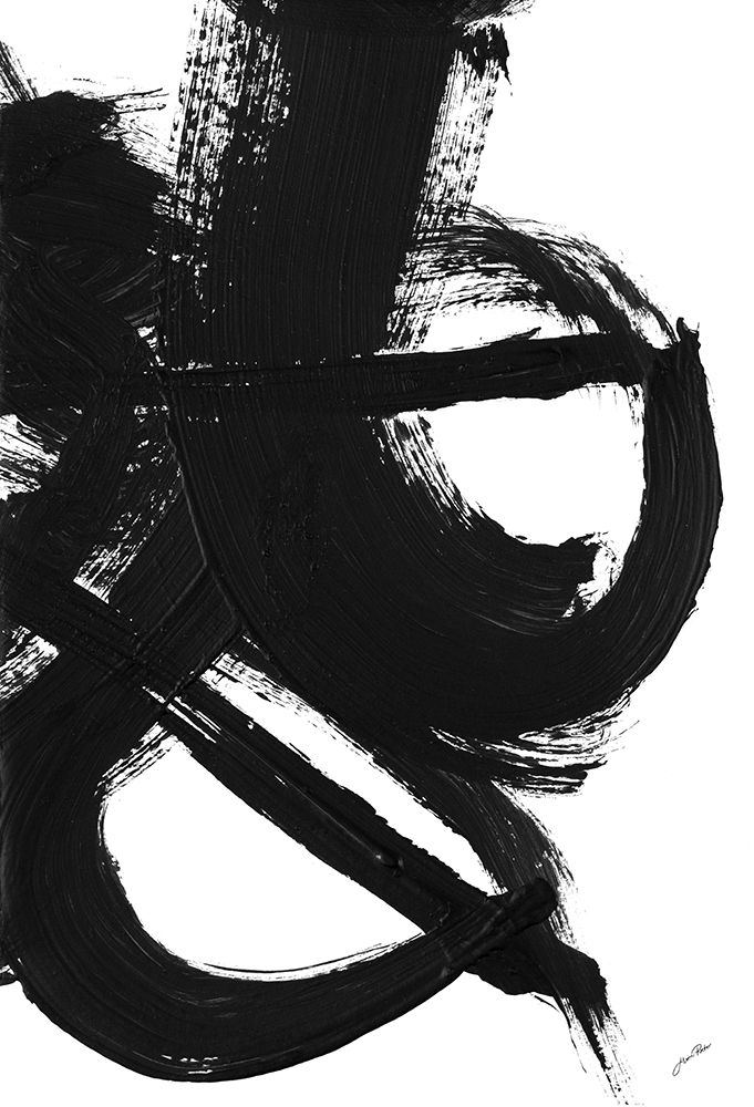 Noir Strokes II art print by Gina Ritter for $57.95 CAD