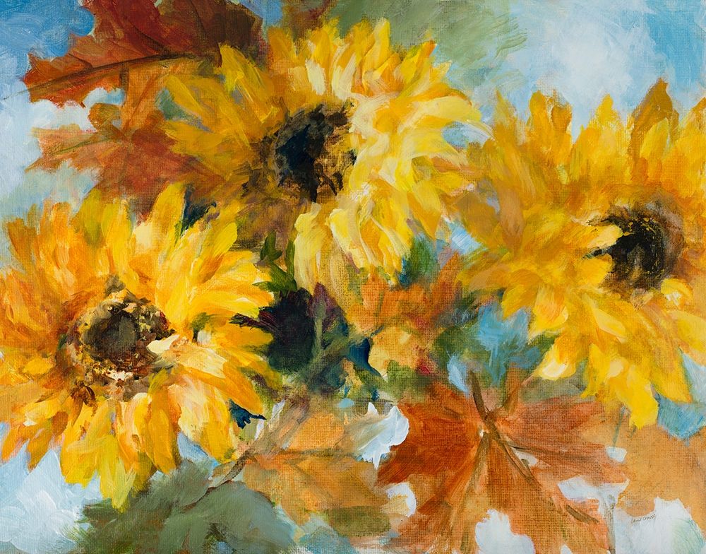 Breezy Sunflowers art print by Lanie Loreth for $57.95 CAD