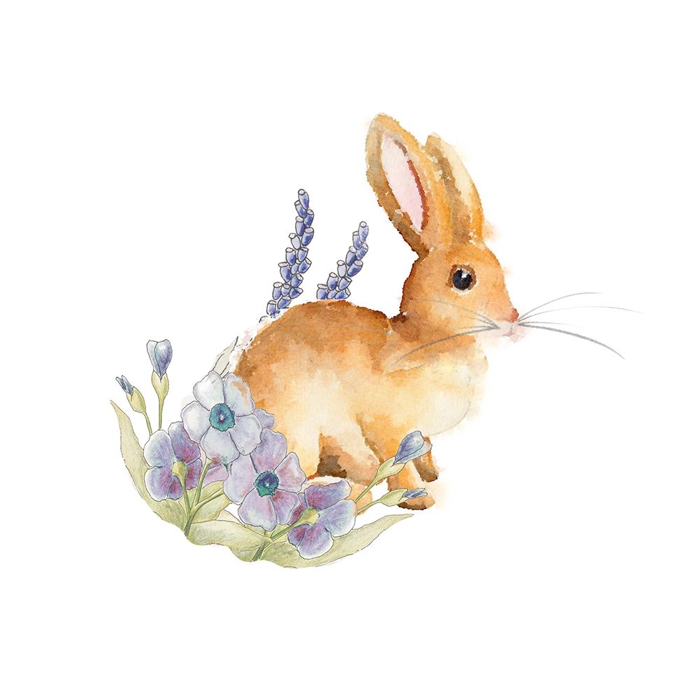 Spring Bunny II art print by Andi Metz for $57.95 CAD