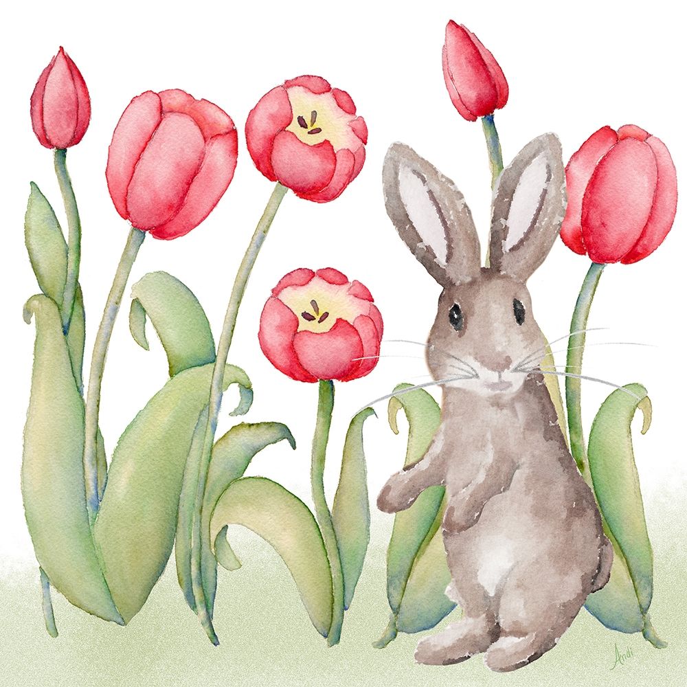 Easter Tulip I art print by Andi Metz for $57.95 CAD