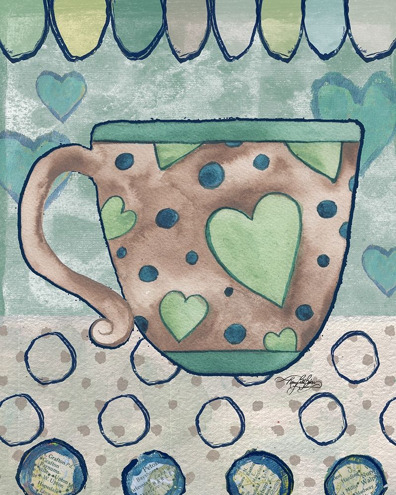 Coffee Love I art print by Mary Beth Baker for $57.95 CAD