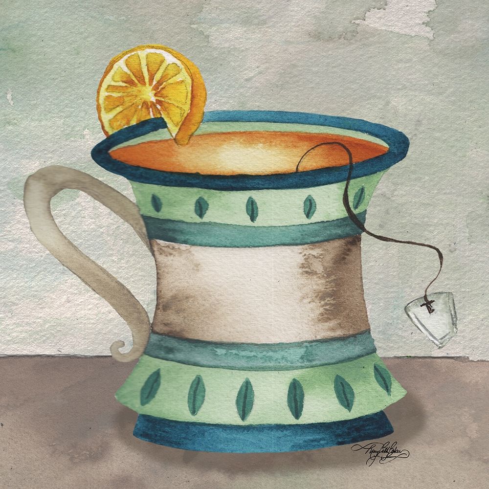 Cooling Tea art print by Mary Beth Baker for $57.95 CAD