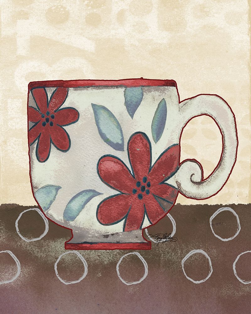 Spring Into Coffee II art print by Mary Beth Baker for $57.95 CAD