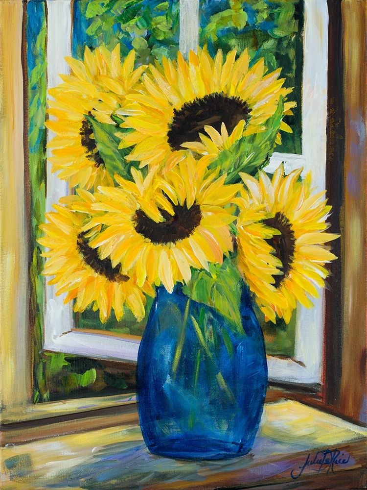 Sunflowers art print by Julie DeRice for $57.95 CAD