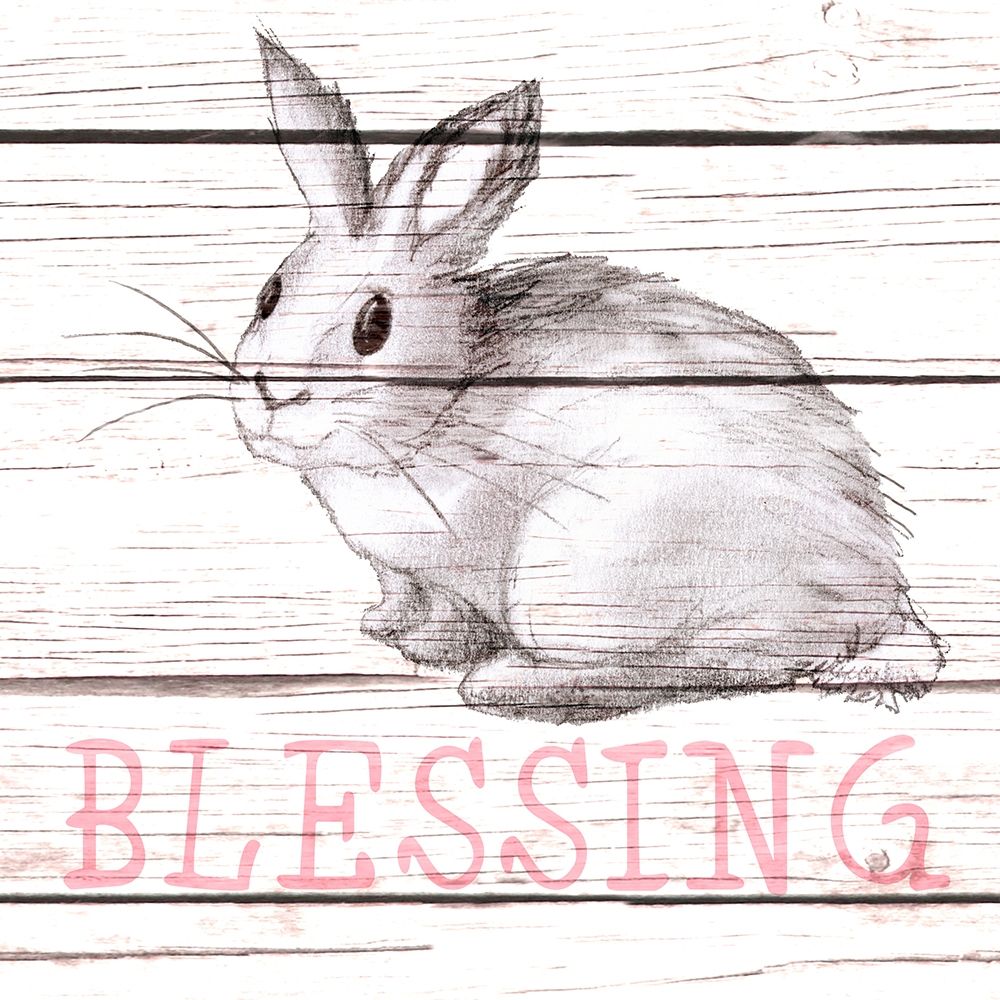 Rabbit Blessing art print by Andi Metz for $57.95 CAD