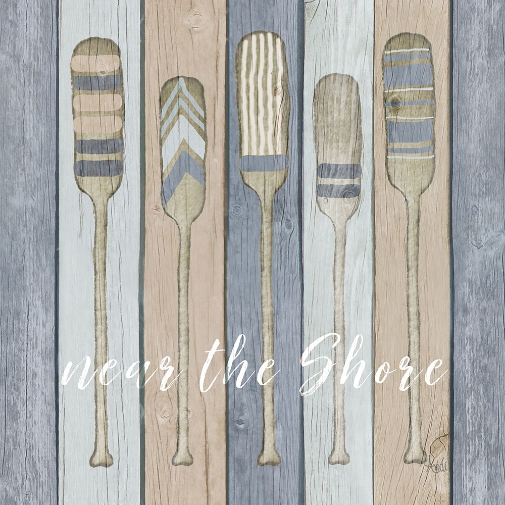 Oars Near the Shore art print by Andi Metz for $57.95 CAD