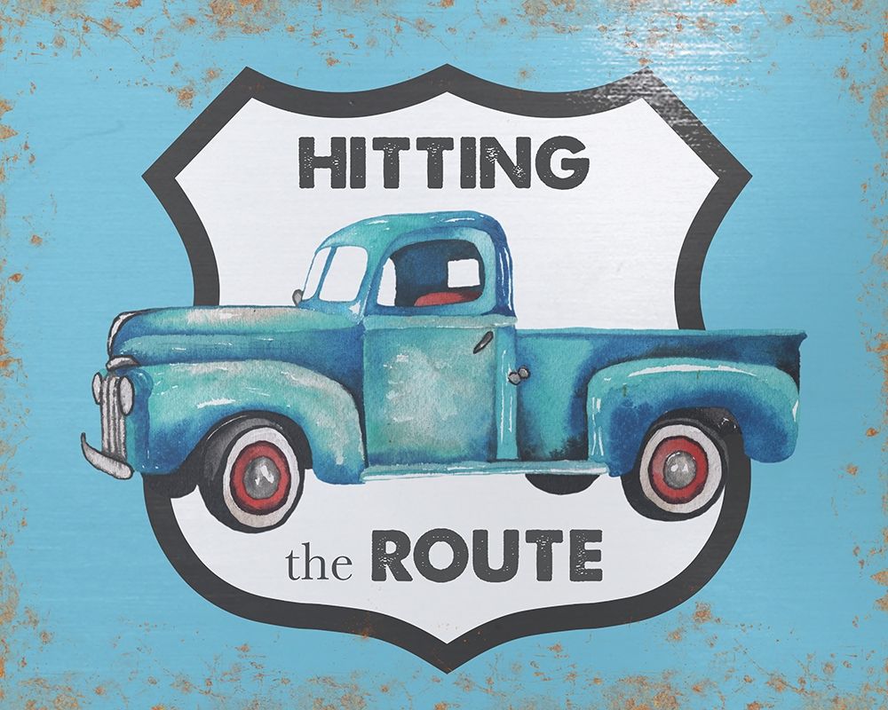 Hitting the Route art print by Elizabeth Medley for $57.95 CAD