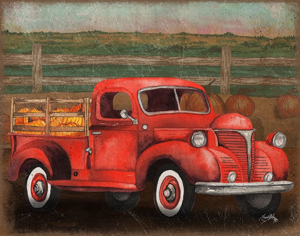 Truck Harvest III art print by Elizabeth Medley for $57.95 CAD