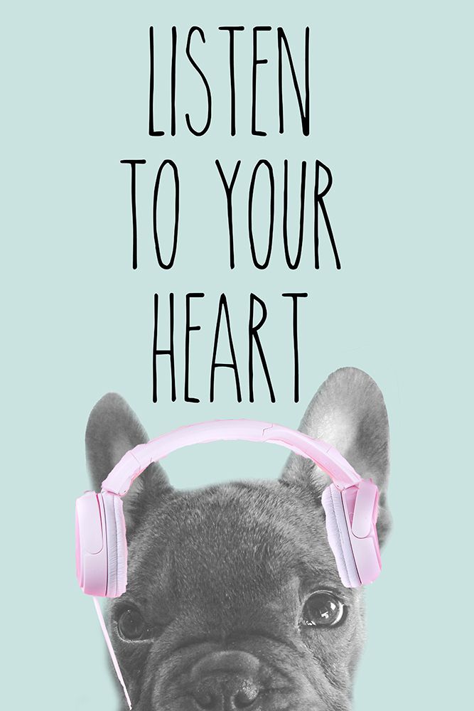 Listen to Your Heart art print by SD Graphics Studio for $57.95 CAD