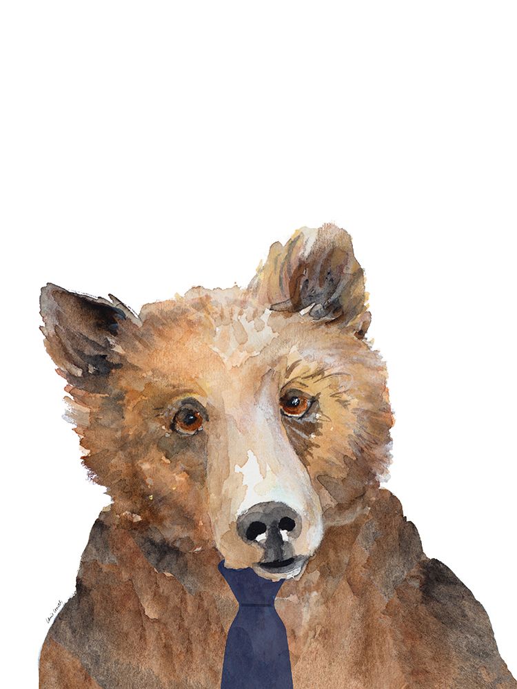 Business Bear art print by Lanie Loreth for $57.95 CAD