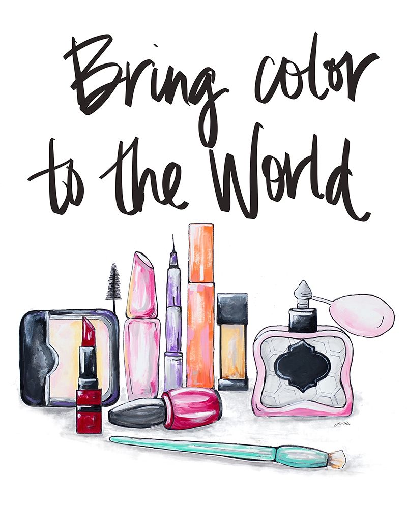 Bring Color to the World art print by Gina Ritter for $57.95 CAD