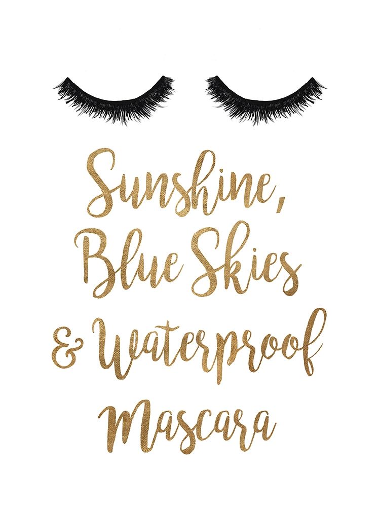 Waterproof Mascara art print by Gina Ritter for $57.95 CAD