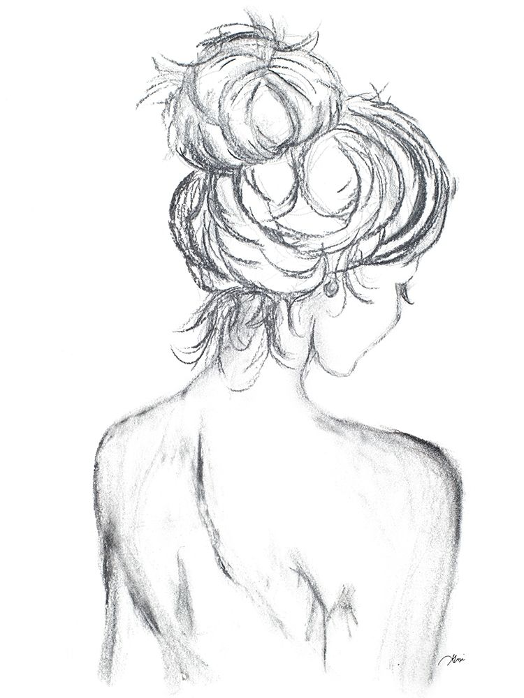 Messy Bun II art print by Gina Ritter for $57.95 CAD