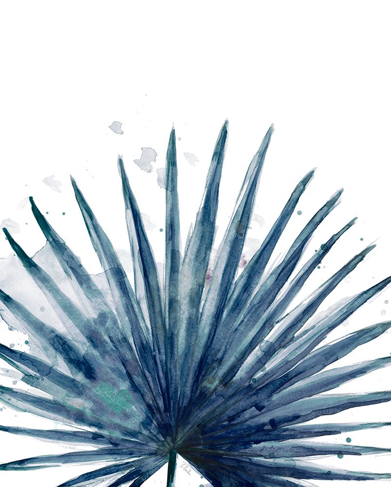 Teal Palm Frond II art print by Patricia Pinto for $57.95 CAD