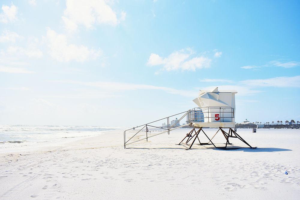 Lifeguard Station art print by SD Graphics Studio for $57.95 CAD