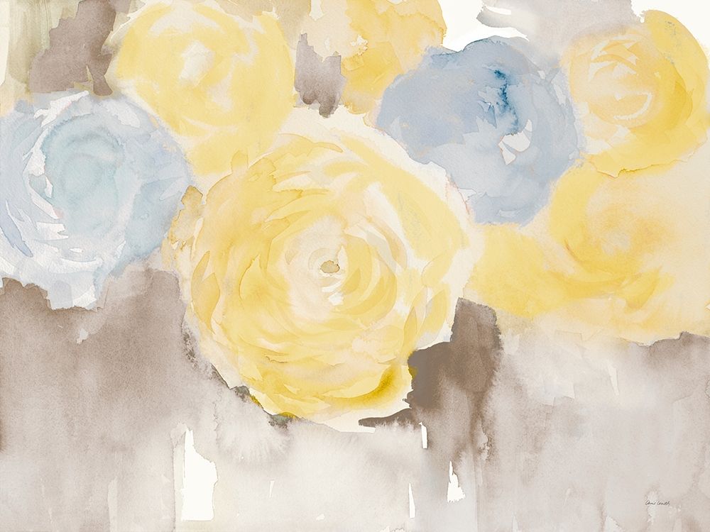 Modern Yellow Blooms art print by Lanie Loreth for $57.95 CAD