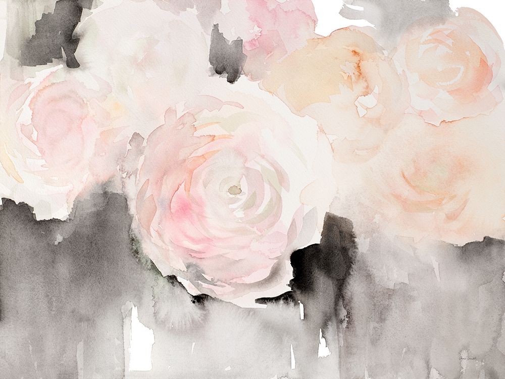 Modern Blushing Blooms art print by Lanie Loreth for $57.95 CAD