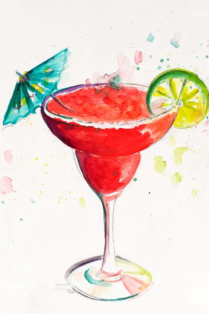 Cocktail I art print by Patricia Pinto for $57.95 CAD