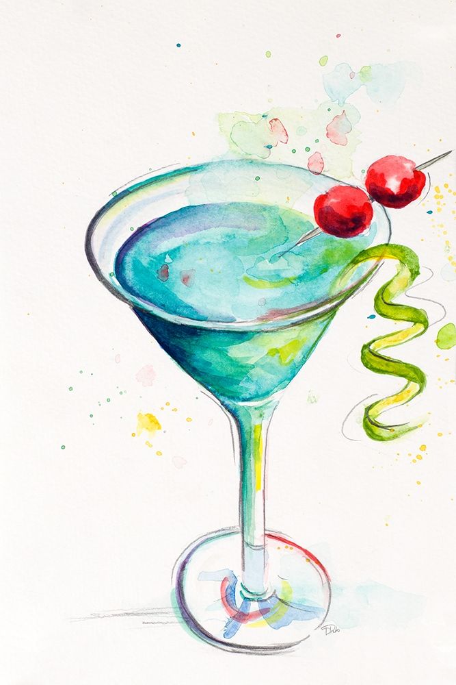 Cocktail II art print by Patricia Pinto for $57.95 CAD