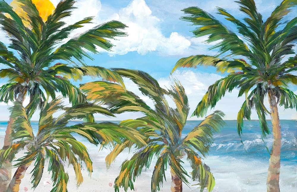 Tropical Trees Paradise art print by Julie DeRice for $57.95 CAD