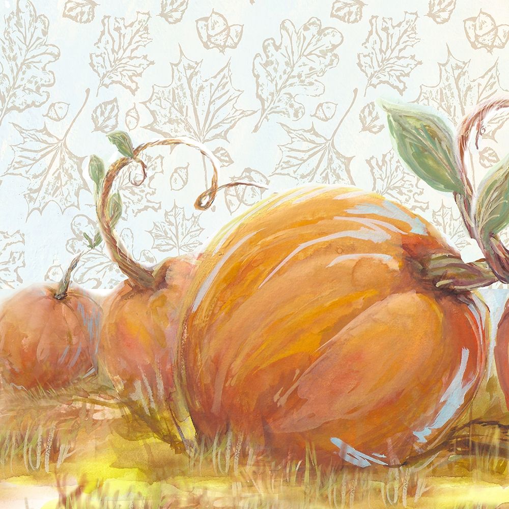 Autumn Pumpkin Patch II art print by Diannart for $57.95 CAD