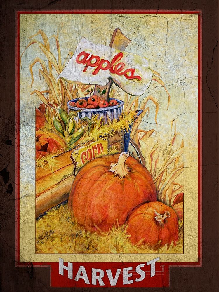 Autumn Fresh Harvest art print by Diannart for $57.95 CAD