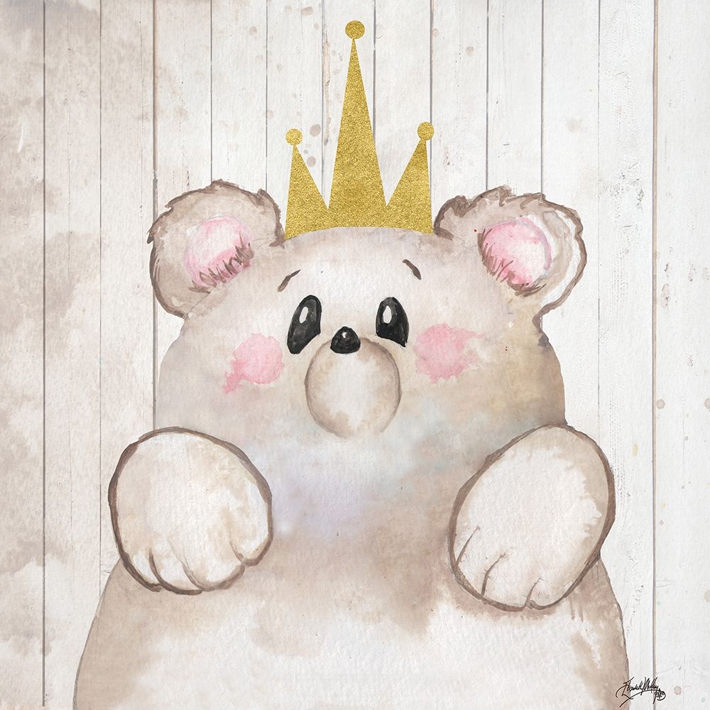Princess Bear art print by Elizabeth Medley for $57.95 CAD