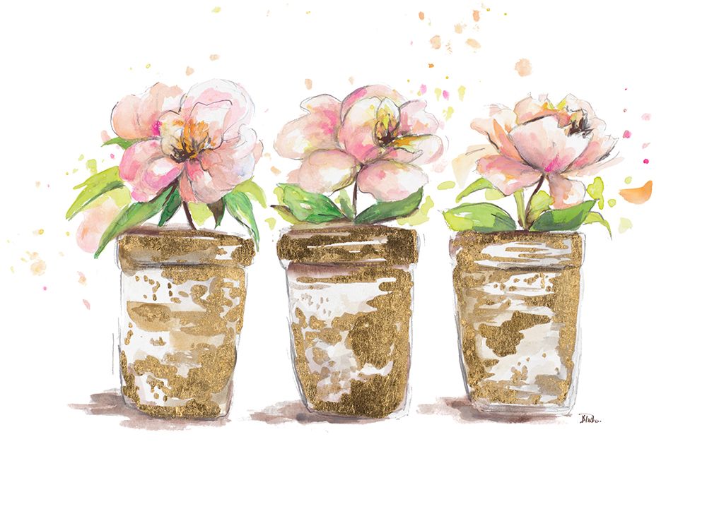 Three Pots art print by Patricia Pinto for $57.95 CAD