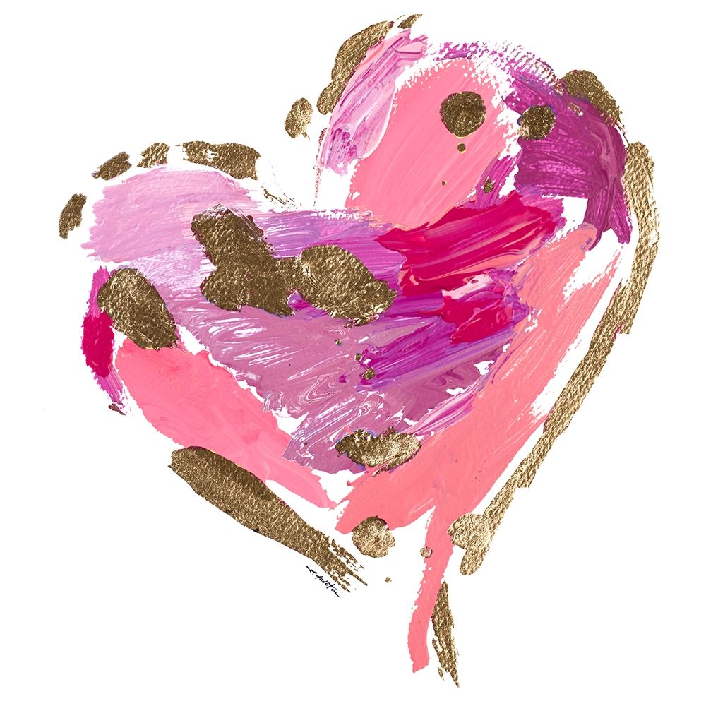 Heart Full of Love I art print by L. Hewitt for $57.95 CAD