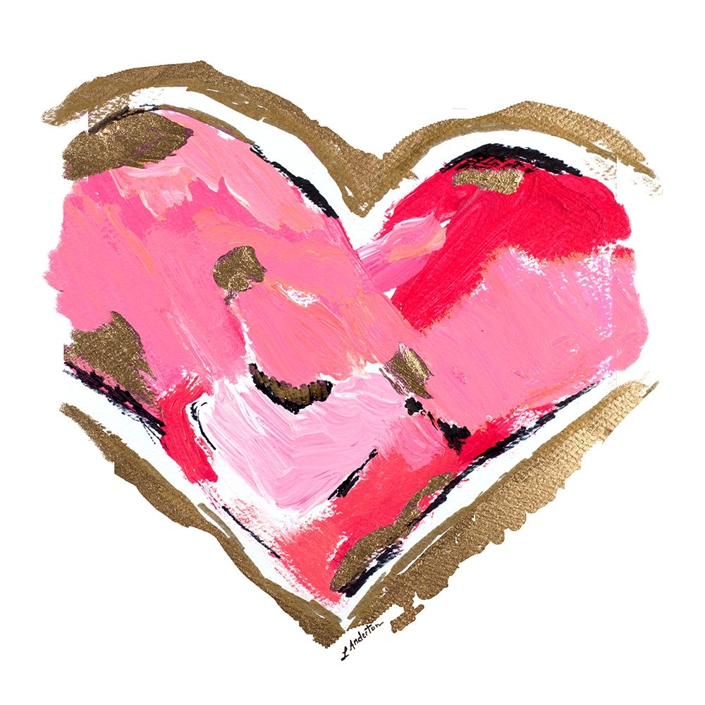 Heart Full of Love II art print by L. Hewitt for $57.95 CAD