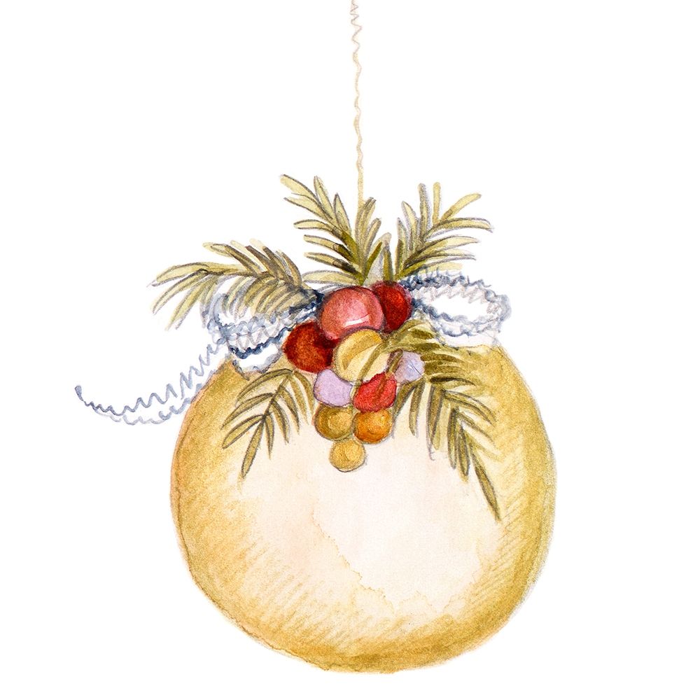 Holiday Ornament I art print by Janice Gaynor for $57.95 CAD