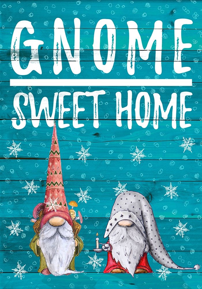 Gnome Sweet Home art print by Hugo Edwins for $57.95 CAD