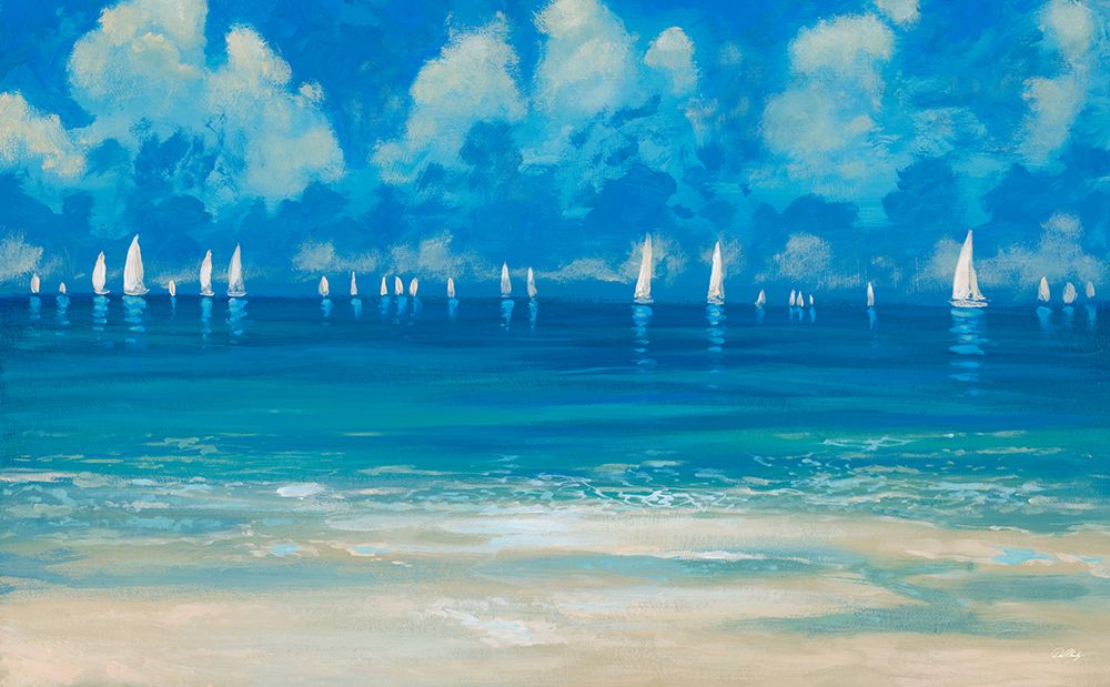 Blue Shores art print by Dan Meneely for $57.95 CAD