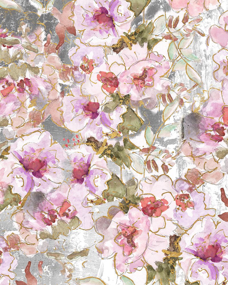 Pink Winter Floral art print by Patricia Pinto for $57.95 CAD