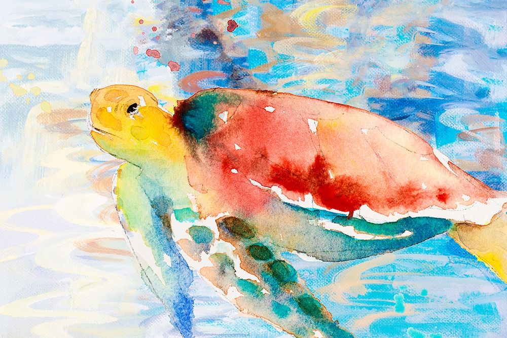 Turtle Passing Trhough art print by Lanie Loreth for $57.95 CAD
