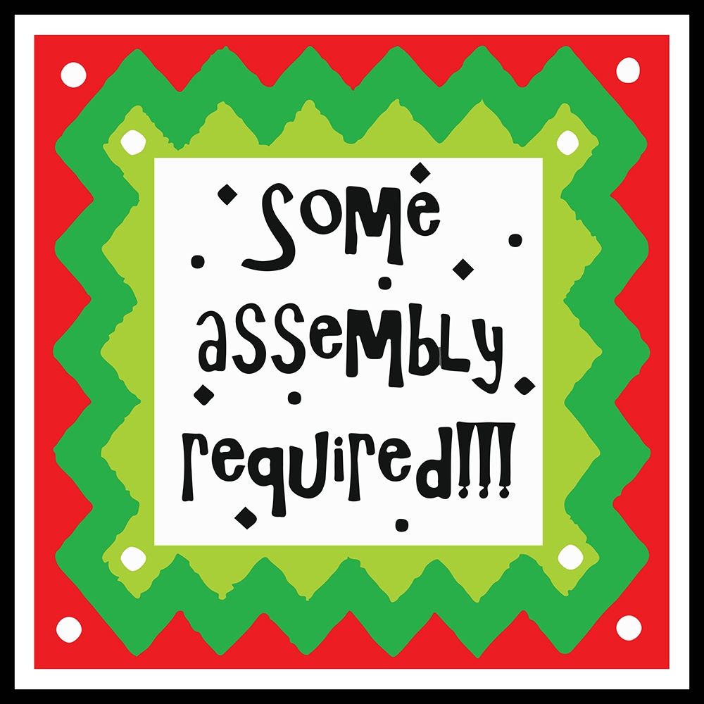 Some Assembly Required art print by Deidre Mosher for $57.95 CAD