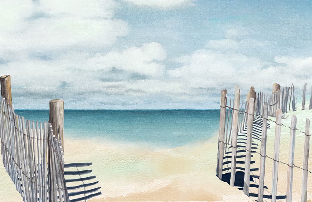 Beach Posts art print by Patricia Pinto for $57.95 CAD