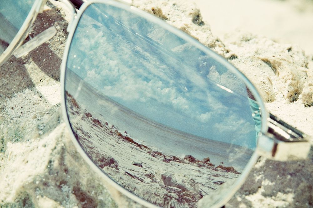 Sunglass Reflection art print by Debbie ODell for $57.95 CAD