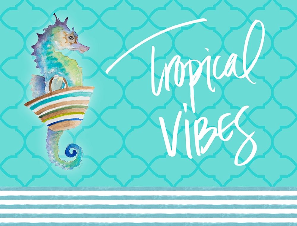 Tropical Vibes art print by Lanie Loreth for $57.95 CAD