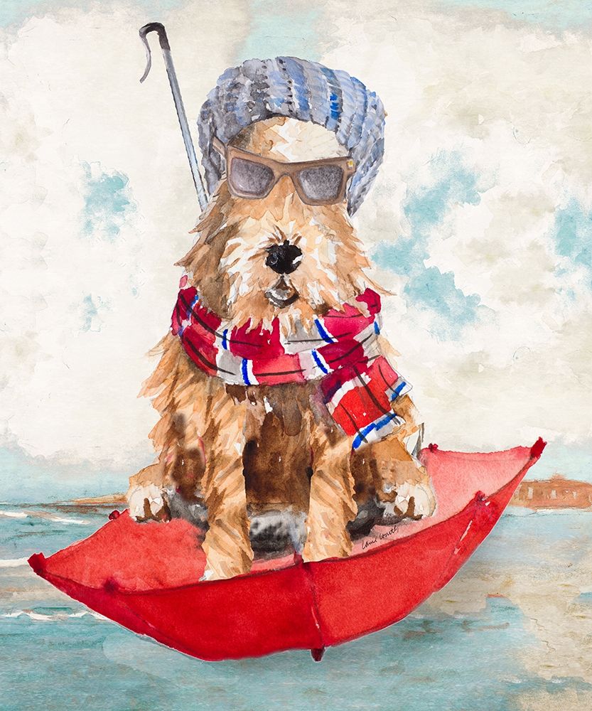 French Airedale Terrier art print by Lanie Loreth for $57.95 CAD