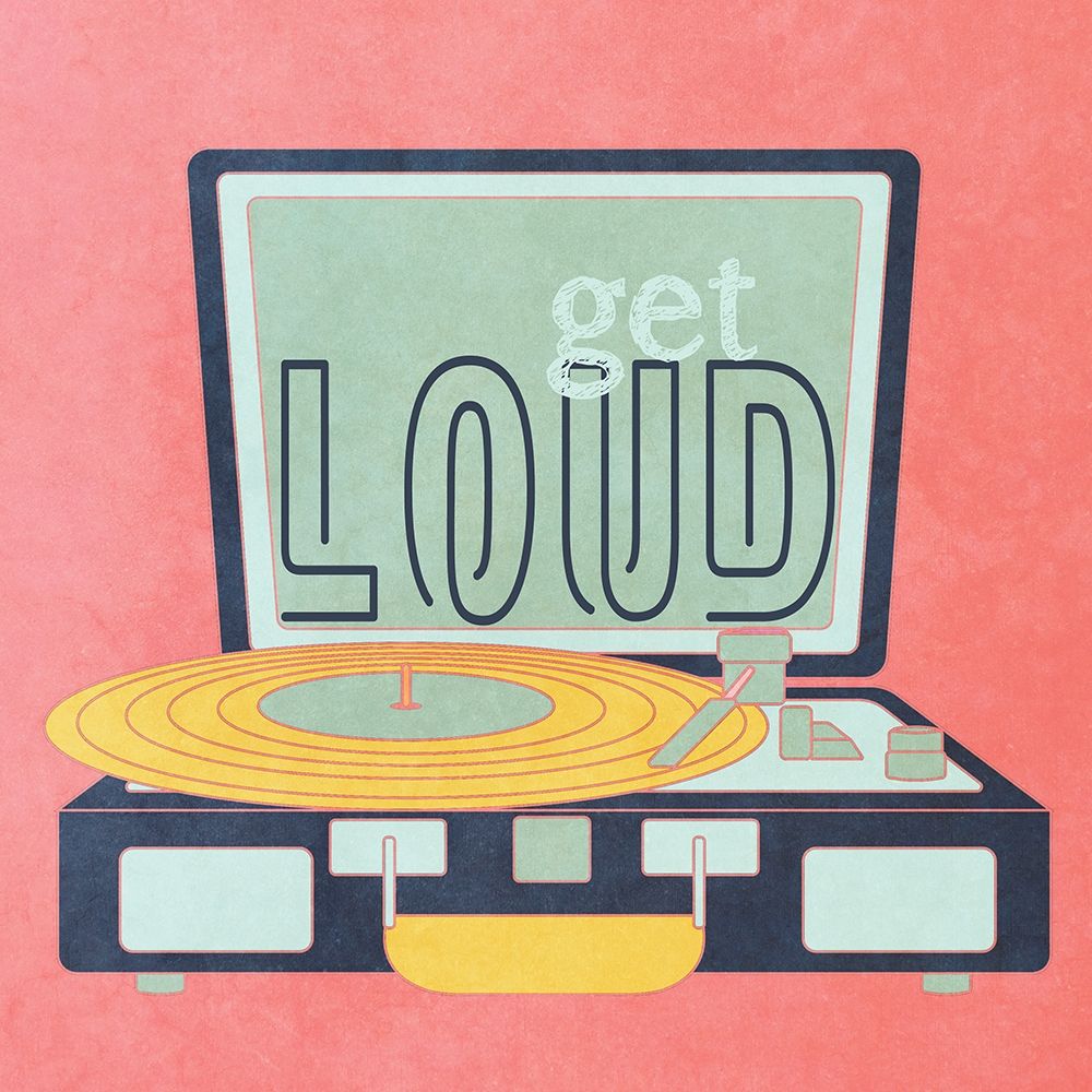 Get Loud art print by SD Graphics Studio for $57.95 CAD