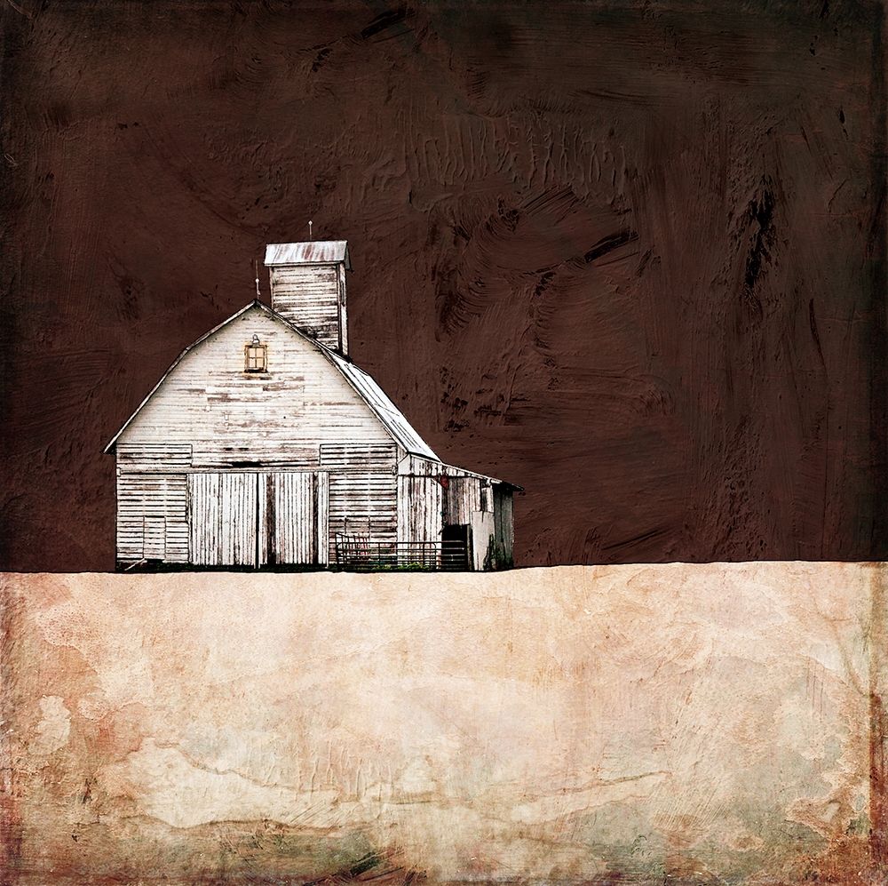 Neutral Brown Farm art print by Ynon Mabat for $57.95 CAD