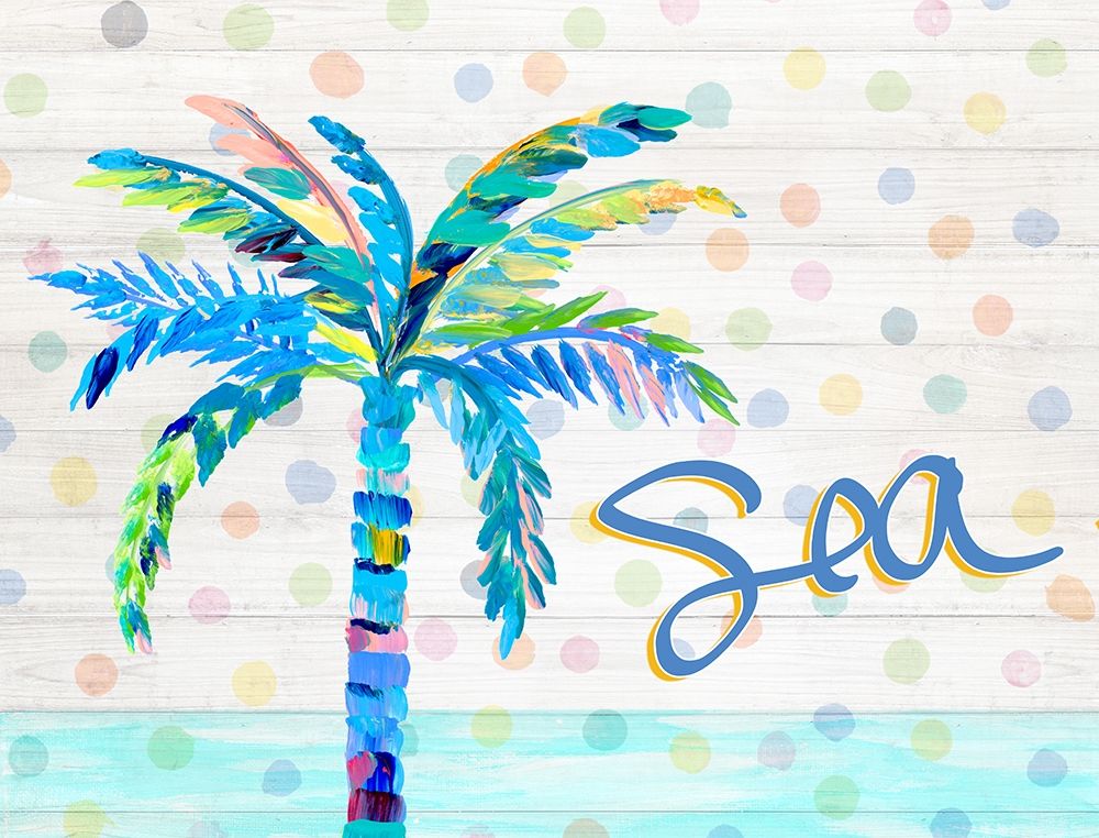 Palm Tree Near the Sea art print by Julie DeRice for $57.95 CAD